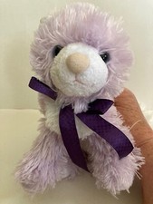 The Boyds Collection 1988-2003 Purple Cuddle Fluff Cat - Taffy