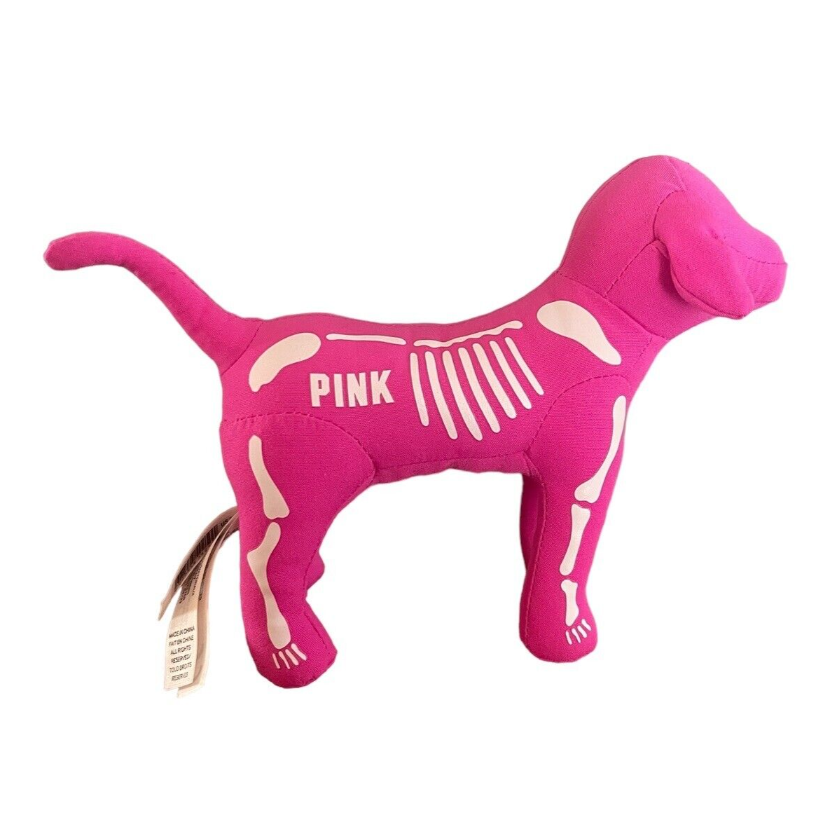 NEW Victoria Secret VS PINK Mini Collectible Spooky Dog Skeleton