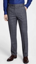 MIchael Kors Men Wool Blend Plaid Suit Dress Pants 36 x 34 New $190 MLEEPX8Y0121