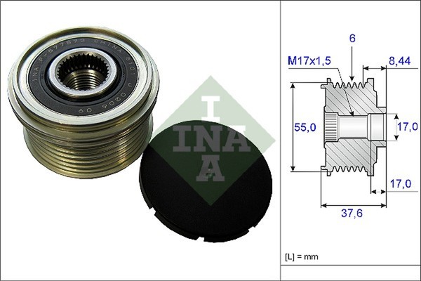 Generatorfreilauf Schaeffler INA 535 0246 10 FüR Mitsubishi Mazda CitroËN 4007 4-image