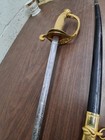 U.S model 1852 NAVAL SWORD & SCABBARD PRESENTED TO H.H. WHITNEY made 1900 - 1940 — photo 8
