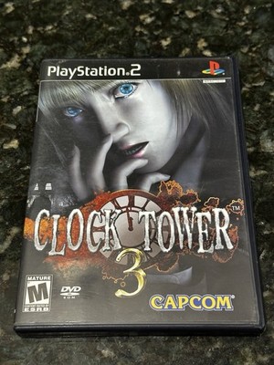 Clock Tower 3 PlayStation 2 CIB Survival Horror Capcom PS2 Game Box & Manual
