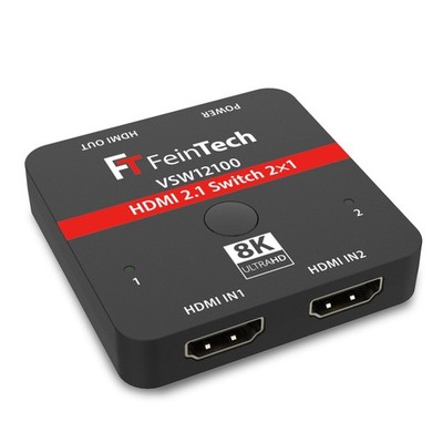 HDMI 2.1 Switch 8K 60Hz / 4K 120Hz / 240Hz Auto-Switching 2 in 1 out - B-Ware