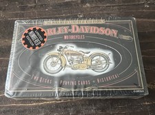 Harley-Davidson Collectible Tin and Playing Cards New Sealed Package