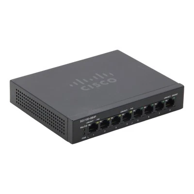 Commutateur de bureau Cisco SG110D-08HP 8 ports RJ-45 PoE Gigabit Ethernet sa... - Photo 1/2