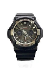 CASIO G-SHOCK Analog Digital Black Rugged Quartz Watch Excellent JAPAN