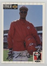 1994 Upper Deck Collector's Choice Silver Foil Signature Tony Fernandez 05v0