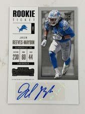 2017 Panini Contenders Rookie Ticket Auto Jalen Reeves-Maybin RC Auto Detroit