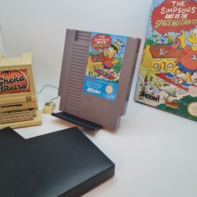 The Simpsons: Bart vs. The Space Mutants Nintendo NES Cartridge + Box - (PAL)