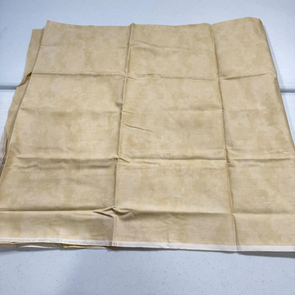 Northcott Tela Algodón Beige Abstracto Tie Dye 43x47 1.3 Yardas Tonos Neutros Foto 2 de 4