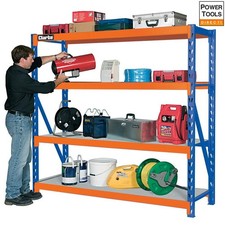 Clarke 6600610 Cs4700Bo 800 Industrial Shelving With 4 Laminate Board Shelves