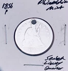 New Listing1856-P PHILADELPHIA MINT 25C U.S. SEATED LIBERTY QUARTER.