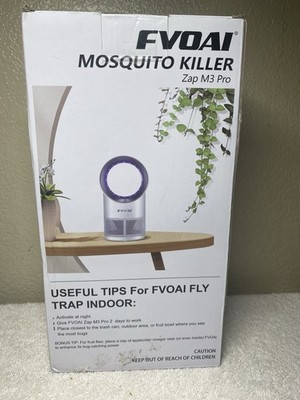 FVOAI Mosquito Killer Zap M3 Pro Fruit Fly Trap For Indoors Home Bug Zapper