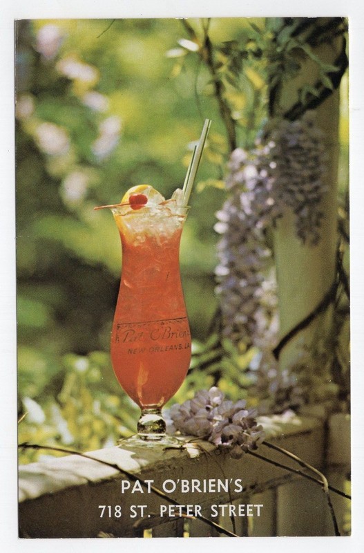 1970s? Chrome - CLOSEOUT - Pat O'Brien's, Hurricane Punch - New Orleans, LA