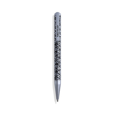 TAG Heuer Kugelschreiber Kuli Stift Silber Schwarz ballpoint pen Silver