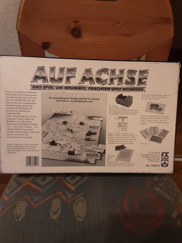 Auf Achse Spiel Des Jahres 1987 von MB - Bild 2 von 2