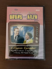 New Sealed The George Burns and Gracie Allen Show 3 Classic Episodes DVD