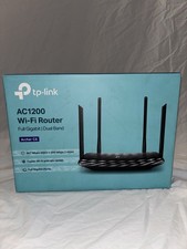 TP-Link Archer C6 AC1200 Dual Band WiFi Router Gigabit MU-MIMO Beamforming NEW
