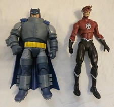 DC Multiverse Mcfarlane The Flash Wally West Red Variant Armored Batman Lot