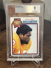1979 Topps Ricky Bell RC Tampa Buccaneers #258 Rare Rookie BVG 9 RARE