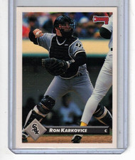 1993 Donruss #331 Ron Karkovice - White Sox