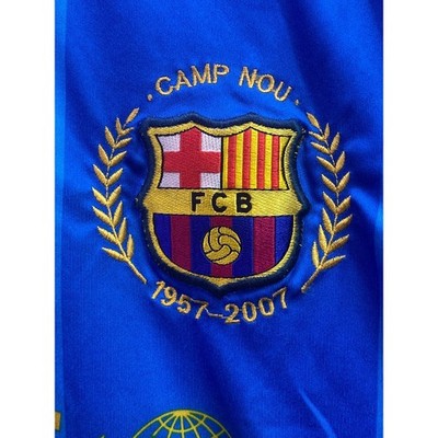 FCバルセロナ1957-2007公式ユニフォーム FCB Barcelona Jersey Mens Medium Camp Nou 1957-2007 #99 Football