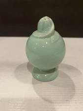 LuRay Pastel Vintage Turquoise Green Pepper Shaker  W/ Cork