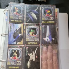 Jeu complet de 8 cartes à collectionner Star Fox 64 Nintendo Power