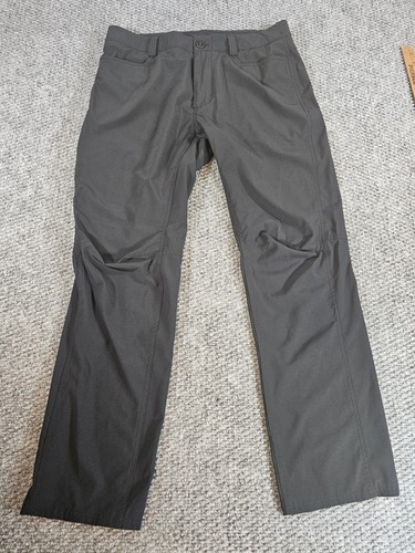 Under Armour Loose Golf Pants Mens 34x30 Performance Slacks Black Matchplay