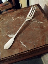 Fourchette de Service à Dessert Modèle Cluny CHRISTOFLE Métal Argenté