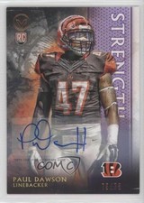 2015 Topps Valor Strength Auto 75/75 Paul Dawson #38 Auto f0v