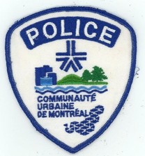 CANADA QUEBEC MONTREAL POLICE NICE SHOULDER PATCH SHERIFF