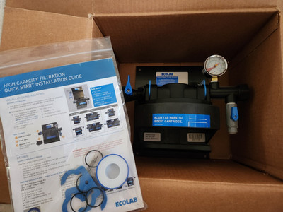 NEW OEM Ecolab ECO-Single Head Filtration System Manifold 9320-2266 Free Ship