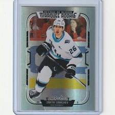 Dmitri Simashev Rookie 2025-26 O-Pee-Chee Hockey Rainbow Foil Parallel Card /350