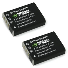 Wasabi Power Battery for Fujifilm NP-95 (2-Pack)