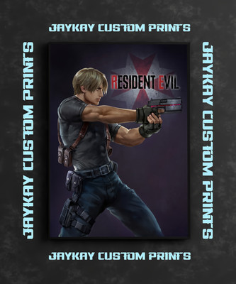 Resident Evil Requiem Leon Poster Print - No Frame