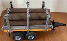 Bruder 1/16 Custom Logging Trailer w/Load of Logs
