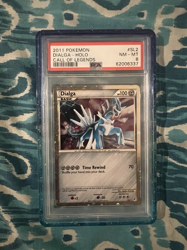 PSA 8 2011 Pokémon Dialga (Shiny) Call of Legends Holo #SL2 English