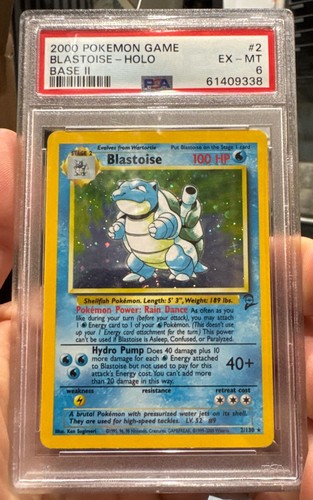 Blastoise graded PSA 6 for sale on eBay