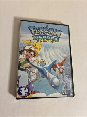 Pokemon Heroes : The Movie DVD Full Screen 2002 Animated Movie (NEW/SEALED)