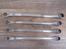 4 - Vintage Craftsman Offset Box End Wrench Set Sae 38 To 58 V Series
