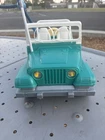 Vintage RC Barbie Blue Jeep Wrangler Beach 1999 Mattel Works With Remote