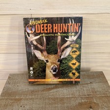 Redneck Deer hunting Game CD Rom-Rare Vintage Sealed In Package