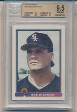 1991 Bowman Bob Wickman (Rookie Card) (#353) BGS9.5 BGS