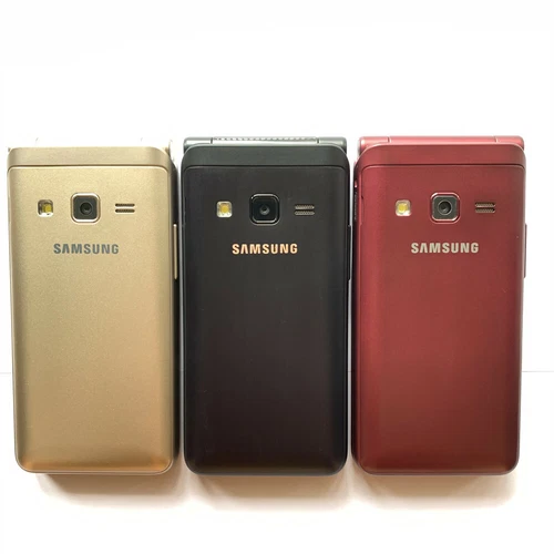 Teléfono inteligente Samsung Galaxy Folder 2 G1650 16 GB doble SIM 8,0 MP abatible LTE - CAJA ABIERTA- - Imagen 8 de 19