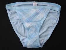 NEW Victoria's Secret VTG Y2K 100 Cotton Signature String Bikini Panties SMALL