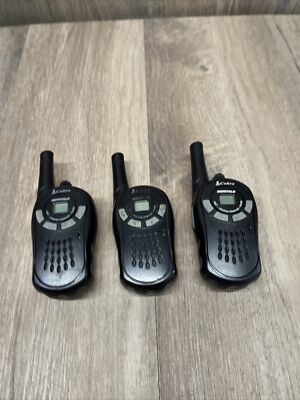Lot Of 3 - Cobra CXT85 Micro Talk 2-Way Radio Walkie Talkie