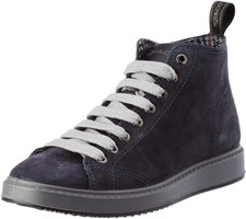 Sneakers alte polacchini Igi&co 8124700 camoscio blu Made in Italy