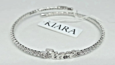 DAMENARMBAND WEISSE ZIRKONIA KIARA BY SKY VENEZIA, PEACE ONE SIZE, PEACE