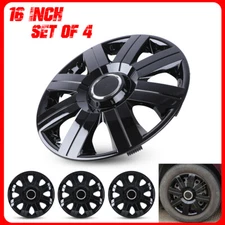 16" New Wheel Cover Set of 4 Hub Caps Replacement Fits R16 Tire & Steel Rim